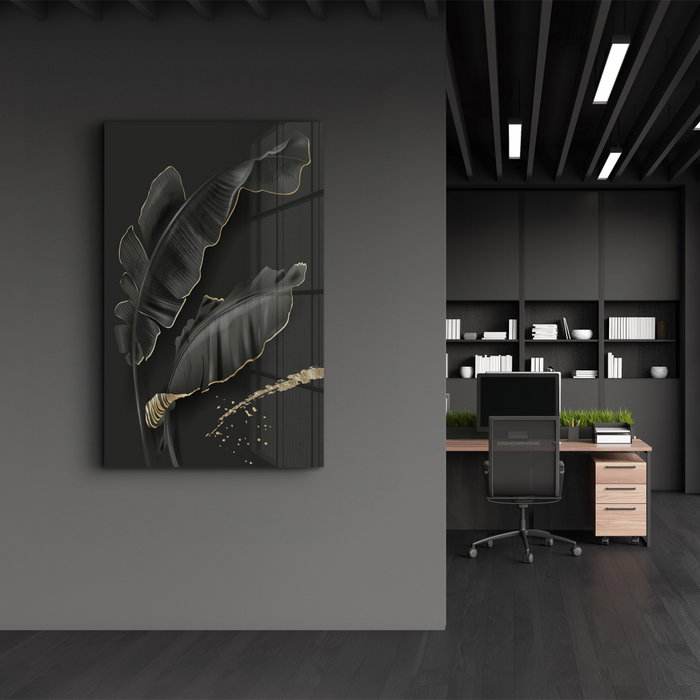 Wallity Pintura Decorativa de Vidrio Templado Multicolor 70 x 110 cm